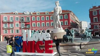 Niza costa azul en francia, rivera francesa ,Nice . De Paseo!