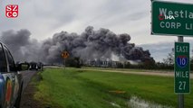 Louisiana’da kimya tesisinde yangın