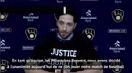 Black Lives Matter - Les Brewers de Milwaukee imitent les Bucks et déclarent forfait
