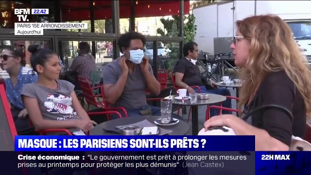 Masque obligatoire: les Parisiens sont-ils prêts ?