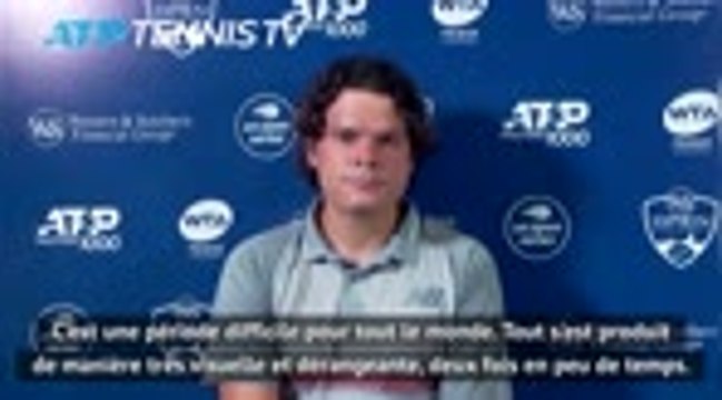 Black Lives Matter - Le message de soutien de Milos Raonic