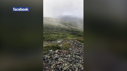 De la neige dans les Chic-Chocs un 26 août