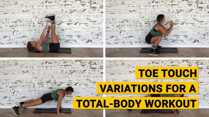 Toe Touch Variations for a Total-Body Workout