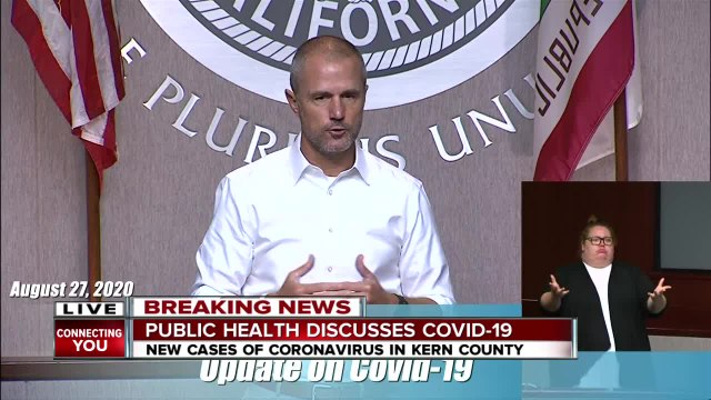 Kern County Health Department Coronavirus Update: August 27, 2020