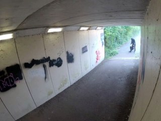 Storm Francis Nearly Blows Away Poor Old Man