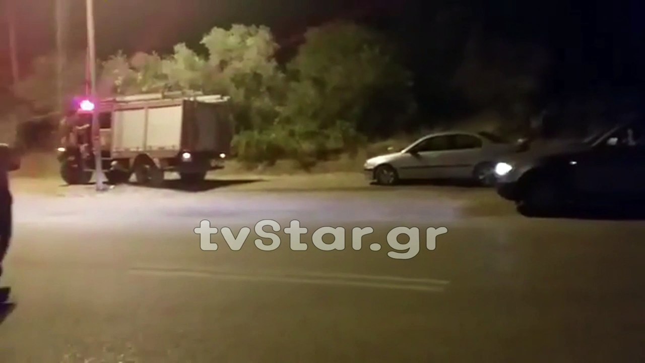 Τροχαίο στην εθνική οδό Λαμίας Καρπενησίου.