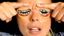 Makeup artist creates nightmarish looks using teeth