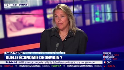 Paola Fabiani (Wisecom, Comex 40) et Jean Moreau (Phénix, Mouvement des Entrepreneurs Sociaux) : quelle économie de demain ? - 27/08