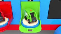 Learn Colors with Wooden Truck and Toy Street Vehicles - Colors for Children