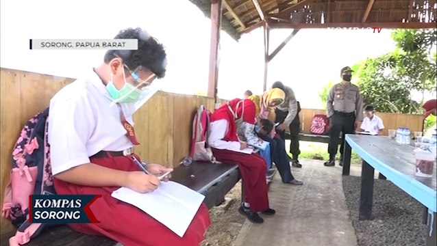 Polsek Aimas Berikan Wifi Gratis Belajar Daring