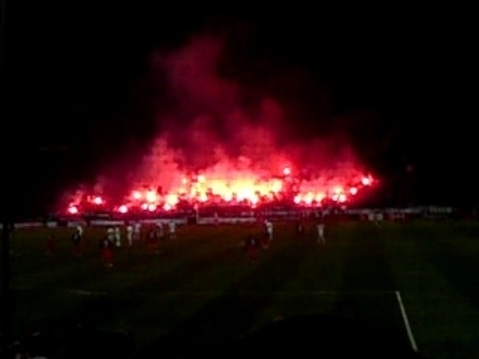 om paris 2008 virage en feu