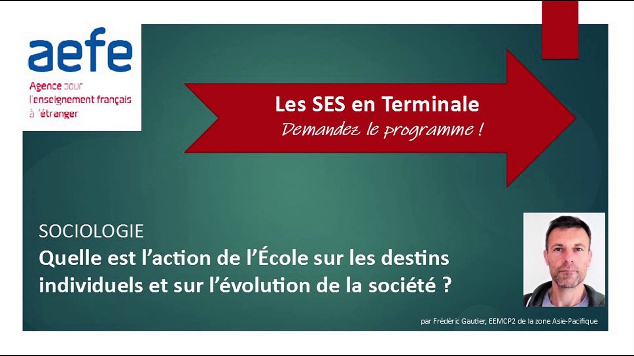 Chapitre 7-L'action Ecole