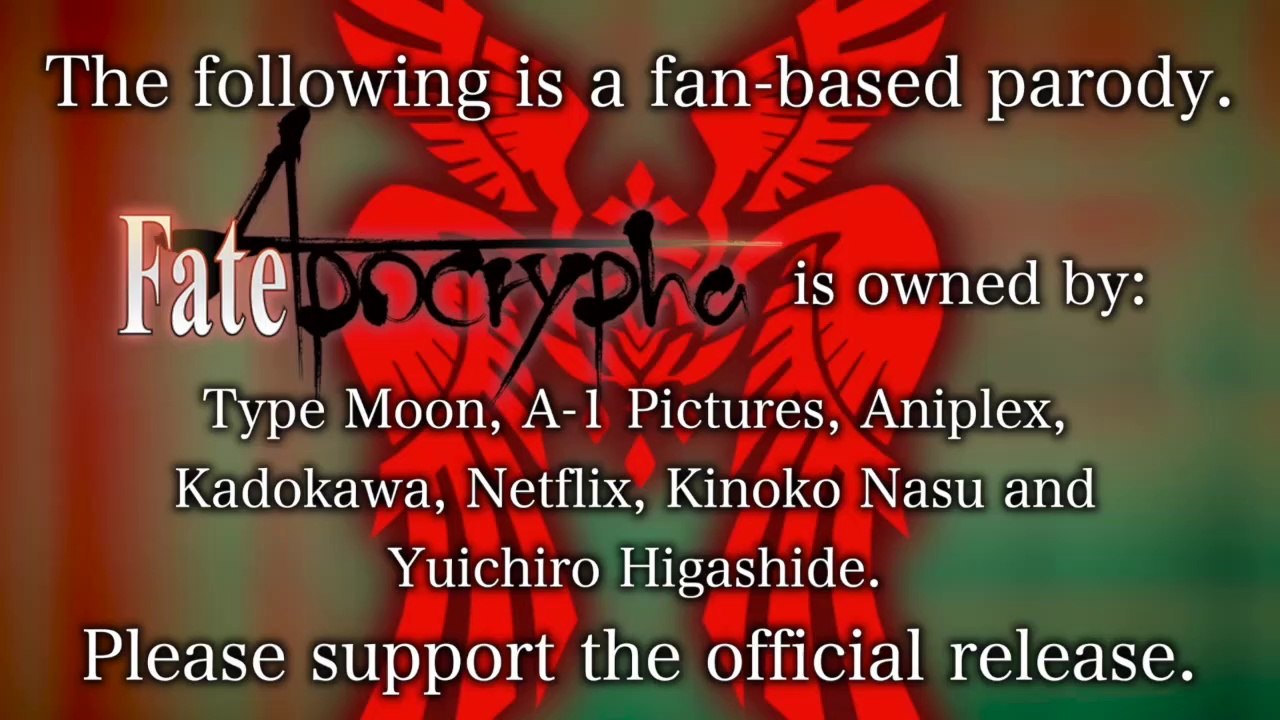 Fate/Apocrabridged (OLD) Finale: "Champion" (Fate/Apocrypha Abridged)