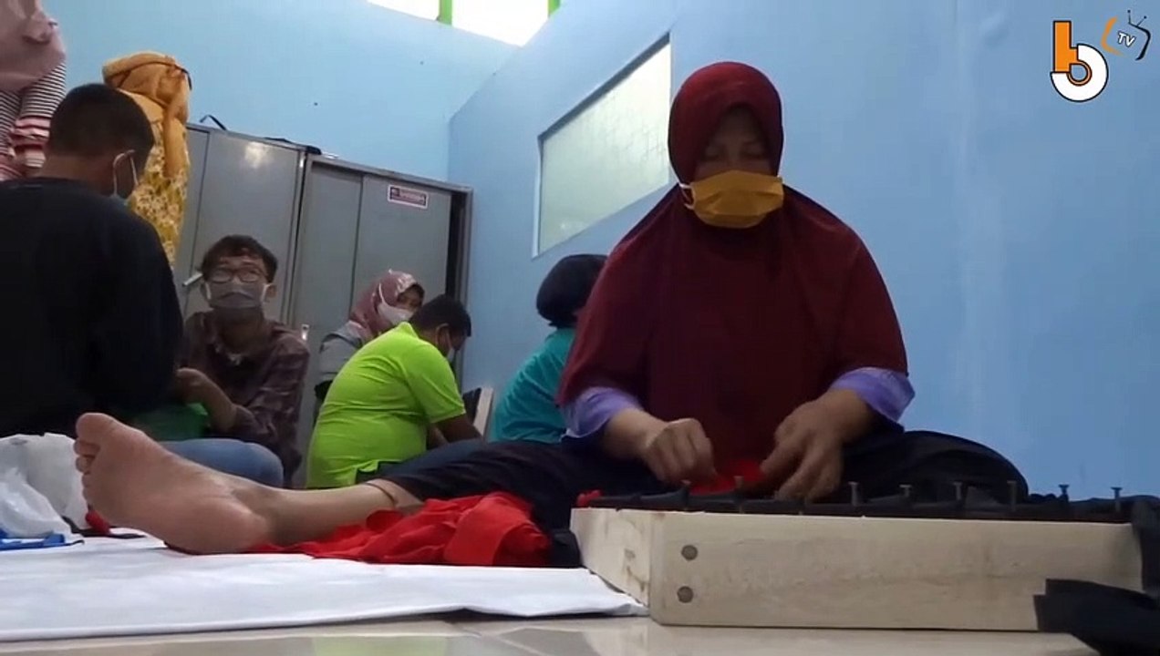 MANTAN ODGJ IKUTI PELATIHAN MEMBUAT KESET