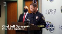 Irving Police and FBI announce arrest of man accused of killing his 2 daughters in 2008