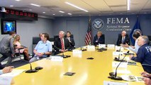 Trump receives FEMA briefing on Hurricane Laura