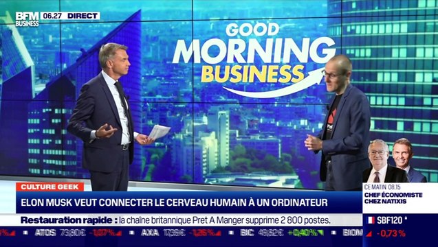 Culture Geek : Elon Musk veut connecter le cerveau humain à un ordinateur, par Anthony Morel - 28/08