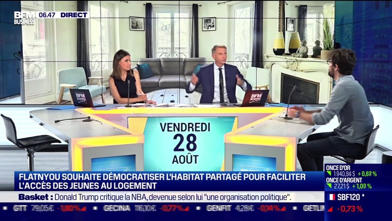 Alexis Coissac (FlatnYou) : FlatnYou, vers une démocratisation de l'habitat partagé ? - 28/08