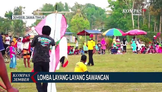 Lomba Layang - layang Sawangan Lestarikan Permainan Tradisional
