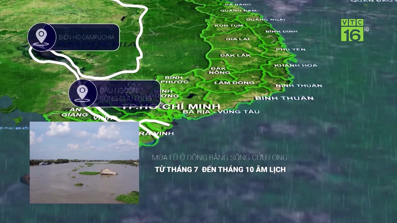 Mưu sinh mùa nước nổi: Bắt tôm cá, bông súng, điên điển… | VTC16