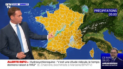 La météo pour ce vendredi 28 août 2020