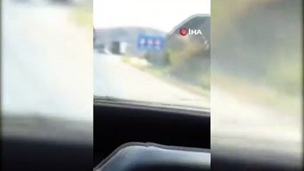 Kamyon kasasında tehlikeli yolculuk