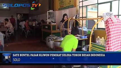 KULINER SOLO : SATE BUNTEL PEMIKAT SELERA TOKOH BESAR INDONESIA
