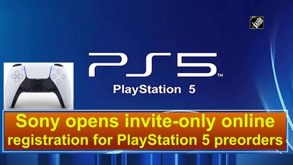 Sony opens invite-only online registration for PlayStation 5 preorders