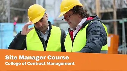 Site Manager Course