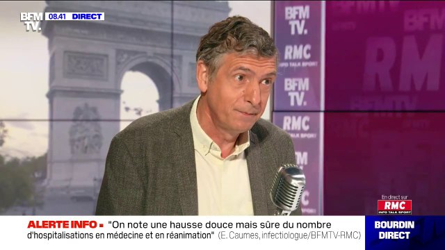 Pr Éric Caumes: L'immunité n'est probablement pas suffisamment protectrice et ne protège pas d'une réinfection