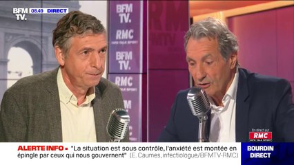 Eric Caumes: "15% des clusters en France sont dans les hôpitaux"