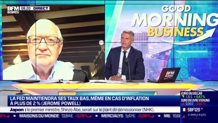 Patrick Artus (Natixis) : La Fed autorise l'inflation à augmenter en faveur de l'emploi - 28/08