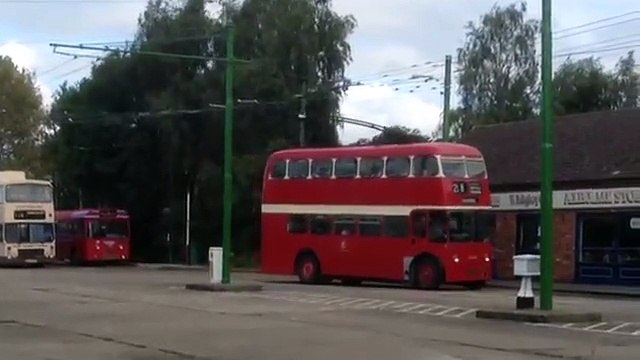 Sandtoft trolleybus museum