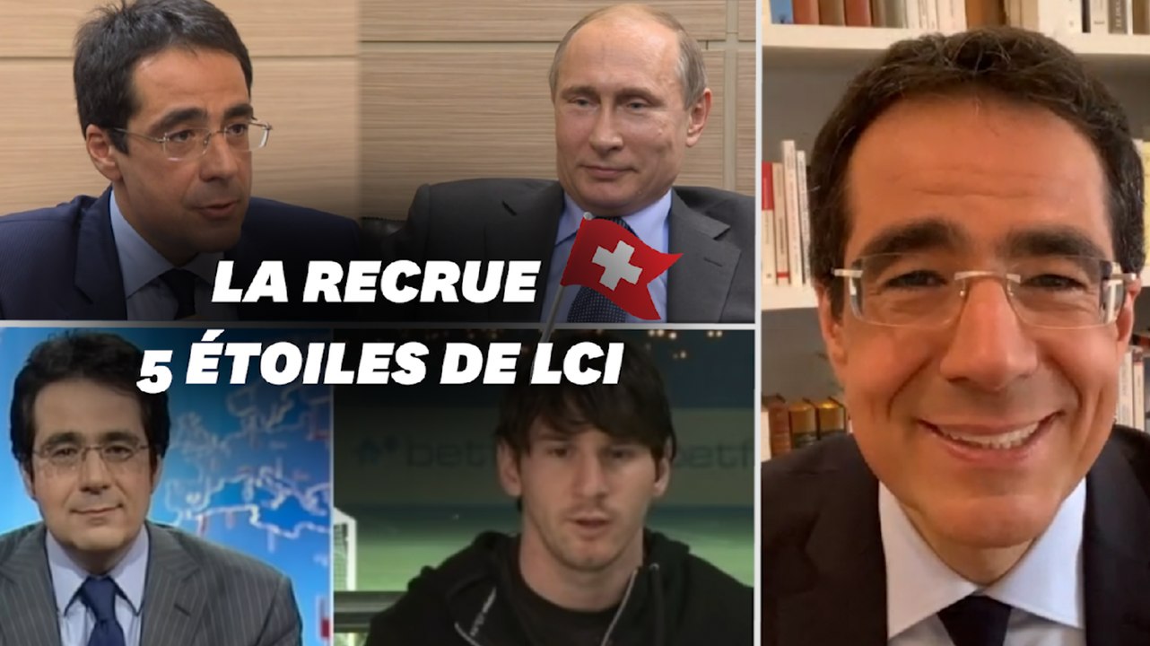 Darius Rochebin recrue vedette de LCI, voici ses plus grandes interviews