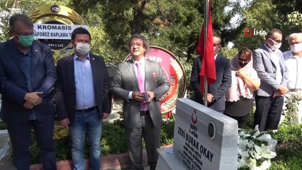 Bursalı şehit Asteğmen Zeki Burak Okay, mezarı başında dualarla anıldı