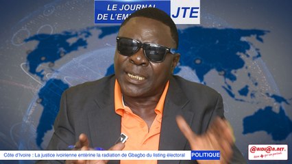 JTE : Présidentielle 2020, radiation de Gbagbo de la liste électorale, voici la position de Gbi de fer