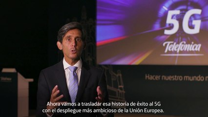 Telefónica enciende el 5G y el 75% de la población española tendrá cobertura este mismo año