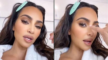 Download Video: Kim Kardashian Walks Igers Through Her Glam Make-Up