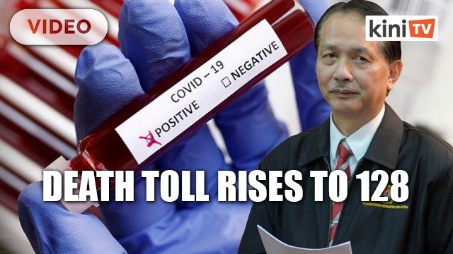 Covid-19- Death toll rises to 128, new outbreak in police lock up