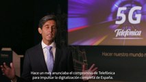 José María Álvarez-Pallete, presidente de Telefónica anuncia la llegada del 5G