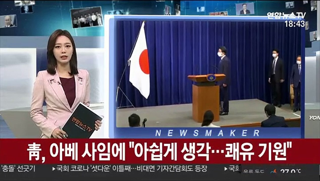 아베 日총리, 건강문제로 결국 사의…"최악 한일관계" 평가
