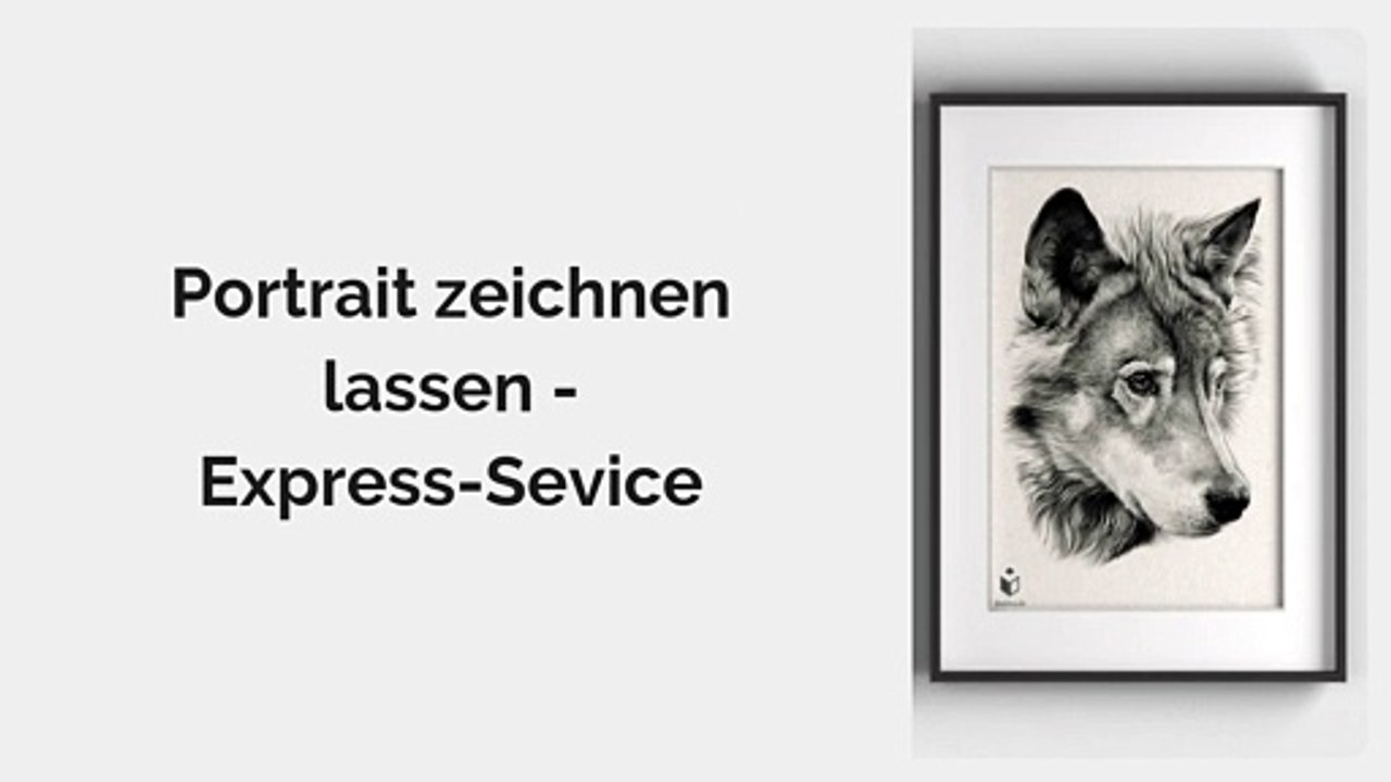 Portrait malen lassen Sketchus Portrait - Aus Liebe zu Tier und Familie