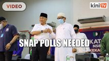 Zahid, Hadi call for snap general election