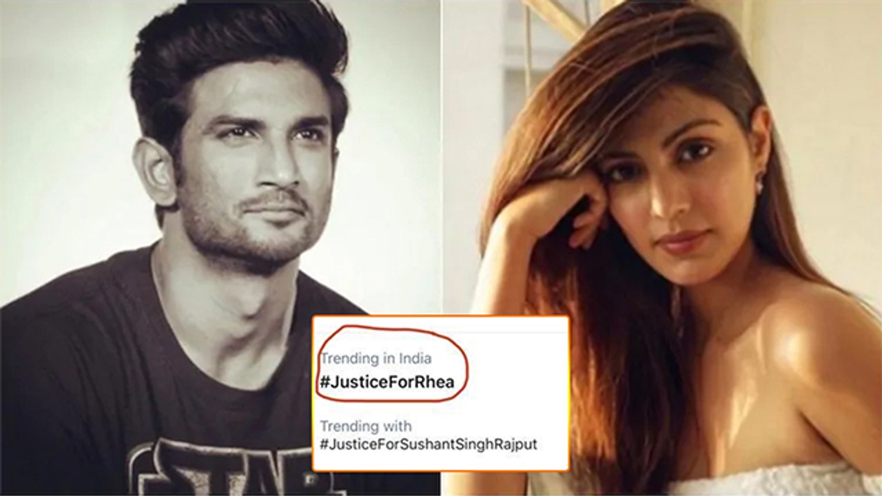 Netizens Demand Justice For Rhea Chakraborty