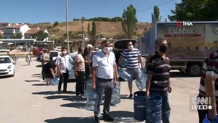 Son Dakika: Eskişehir'de su krizi devam ediyor | Video