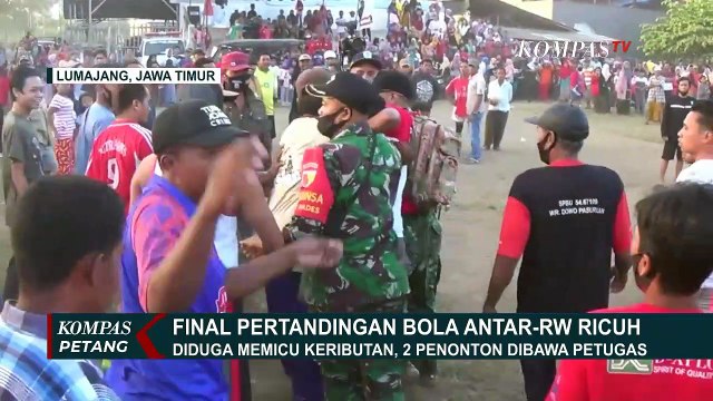 Rayakan 17 Agustus-an, Pertandingan Bola Antar-RW Malah Ricuh!