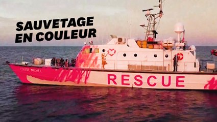 La dernière oeuvre de Banksy sauve des vies en Méditerranée