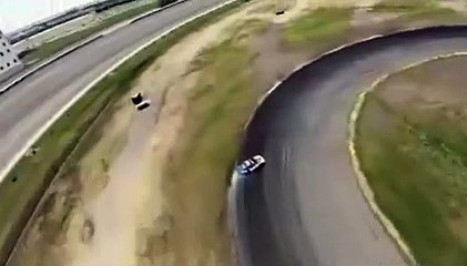 VÍDEO: ¿Es REAL o un Videojuego? Tenlo claro: es DRIFT extremo REAL desde un DRON [TG]