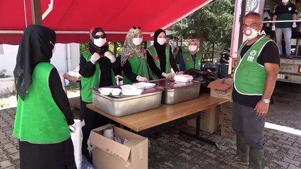 Sel bölgesinde ilk günden beri vatandaşların ihtiyaçlarını karşılıyorlar