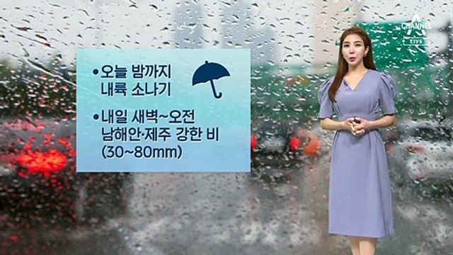 [날씨]주말 전국 20~60mm의 소나기…한낮 서울 30도